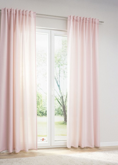 Lysel -Zugbandschal Cayley in rosé