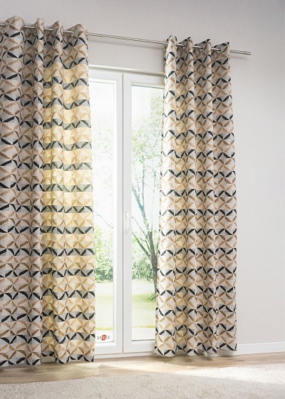 Lysel -Ösenschal Labuma in braun