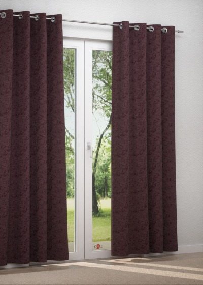 Ösenschal in violett