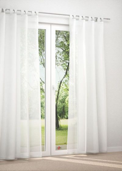 Schlaufenschal in Weiß