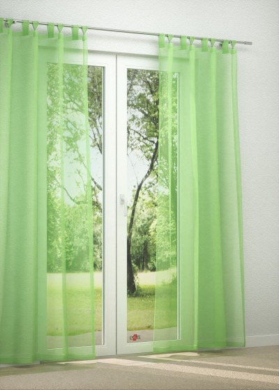 Schlaufenschal in Grün