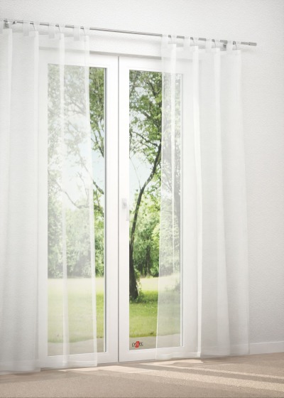 Schlaufenschal in Weiß