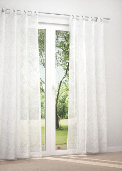 Schlaufenschal in Weiß