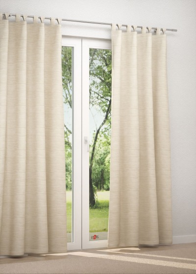 Schlaufenschal in weiß