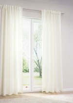Gardinenschal Lysel -Zugbandschal Cayley in offwhite