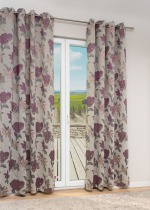 violett Vorschau Ösenschal Lysel #1W Cidra in Petrol violett