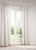 Gardinenschal Lysel - Zugbandschal Ejeda Beige