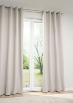 natur Vorschau Lysel - Ösenschal Iso Verdunklung #1W in Schwarz natur