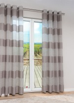 graubraun Vorschau Ösenschal Lysel #1W Luepa in beige graubraun