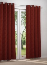 Ösenschal in orange