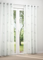 Ösenschal Ösenschal in Weiß