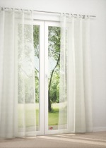 Schlaufenschal in Weiß