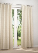 Schlaufenschal in weiß