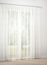 Gardinenstore in weiß