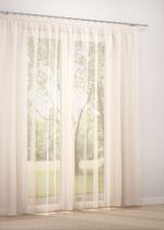 Gardinenstore in Weiß