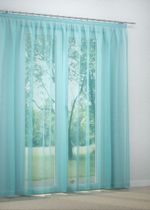 Gardinenstore in Blau