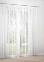 Gardinenstore in blau