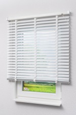 Jalousie Lysel Outlet - Alujalousie Leiterband 50mm Weiß
