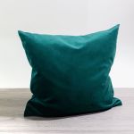 Kissen Lysel - Dekokissen Samtia petrol