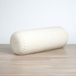 Dekokissen Nackenrolle in weiß