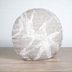 Dekokissen rund in Grau