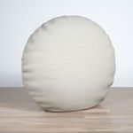 Dekokissen rund in beige