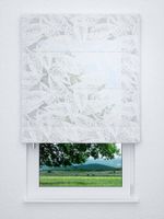 Raffrollo classic in Weiß