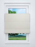 Raffrollo professional in weiß