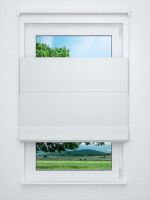 Raffrollo professional in weiß