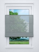 Raffrollo professional in Grau