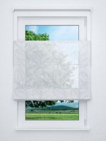 Raffrollo professional in Weiß