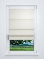 Raffrollo smart in weiß