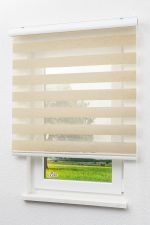 Rollo Standard Lysel Outlet - Doppelrollo mit Blende Natur