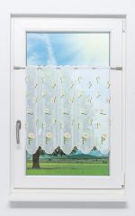 Scheibengardine Scheibengardine Plauener Spitze -  Margerite