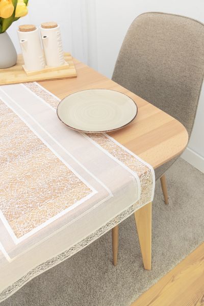 ArtikelbildTischläufer Plauener Spitze® #1W  Novalie in Weiß