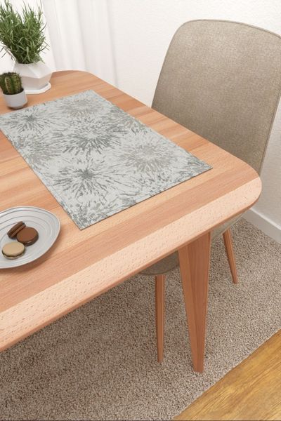 Platzdeckchen Lysel #3J Rumorosa in graubeige