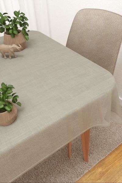 Tischdecke eckig Lysel #3J Nayla in beige