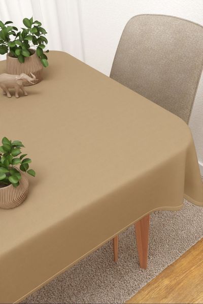 Tischdecke eckig Lysel #3J Thermos in graubraun