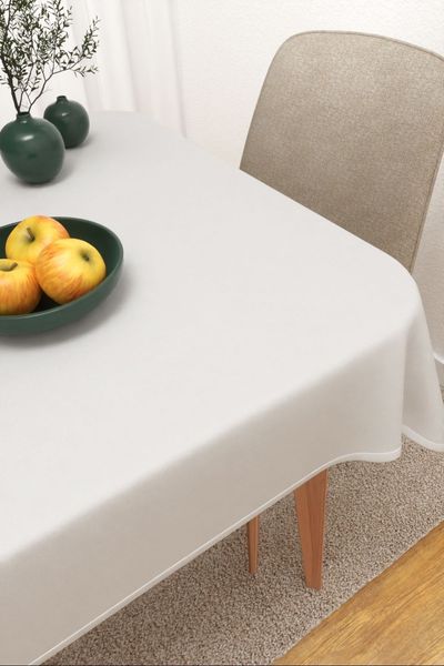 Tischdecke eckig Lysel #3J Thermos in kitt