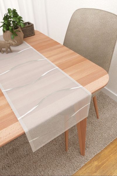 Tischläufer Lysel #3J Konya in beige