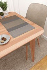 Platzdeckchen in Grau