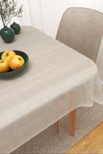 Tischdecke eckig in weiß