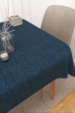 Tischdecke eckig in blau