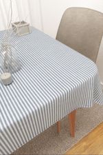 Tischdecke eckig in Blau