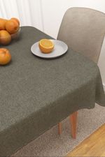 Tischdecke eckig in grau