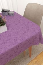 Tischdecke eckig in violett