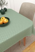 Tischdecke eckig in grün