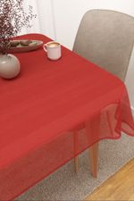 Tischdecke eckig in Rot