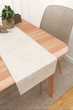 Tischläufer in beige