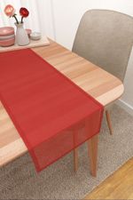 Tischläufer in Rot